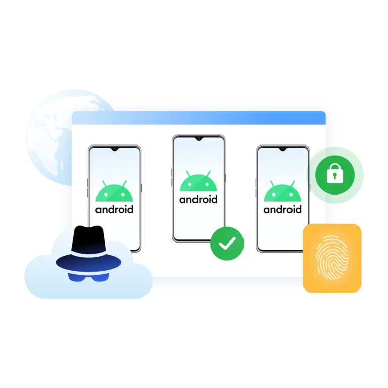 mô phỏng Android cho mobile testing - Antidetect Browser for Android