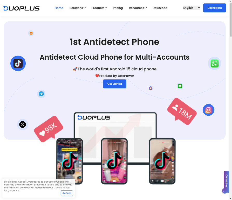 duoplus cloud phones