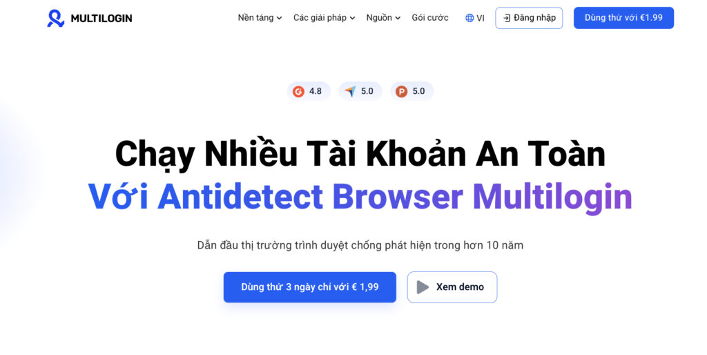 multilogin cloud phone, giả lập điện thoại ảo, giả lập android