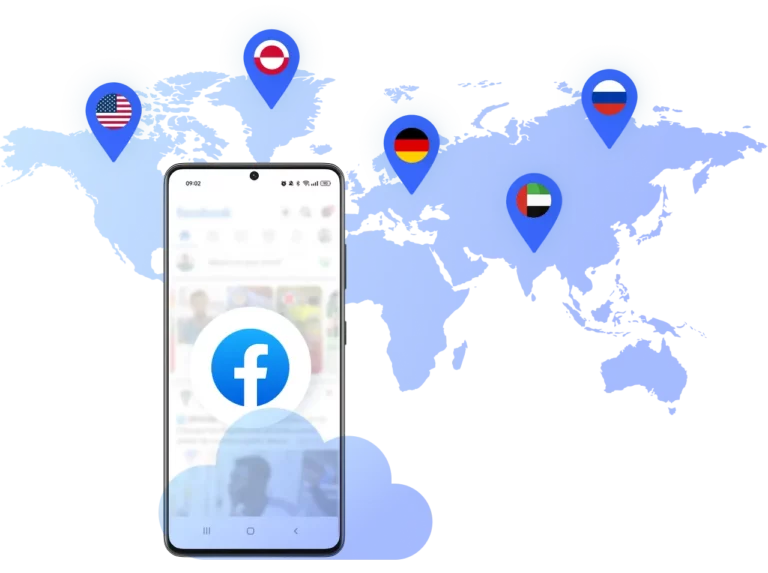 Match social media accounts to their target locations