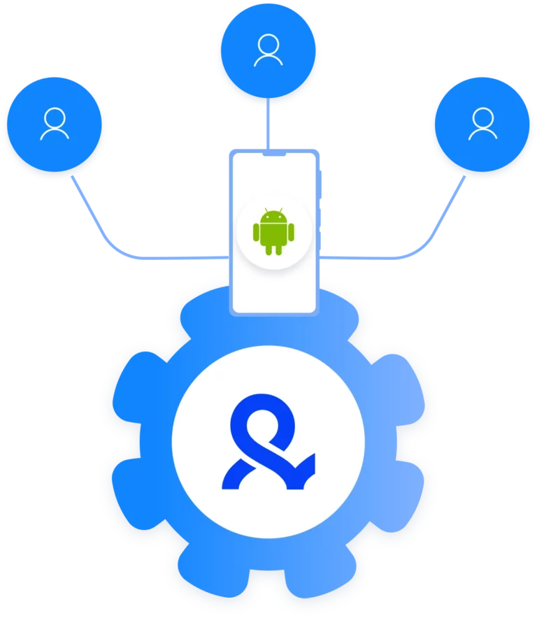 Centralized phone farm management