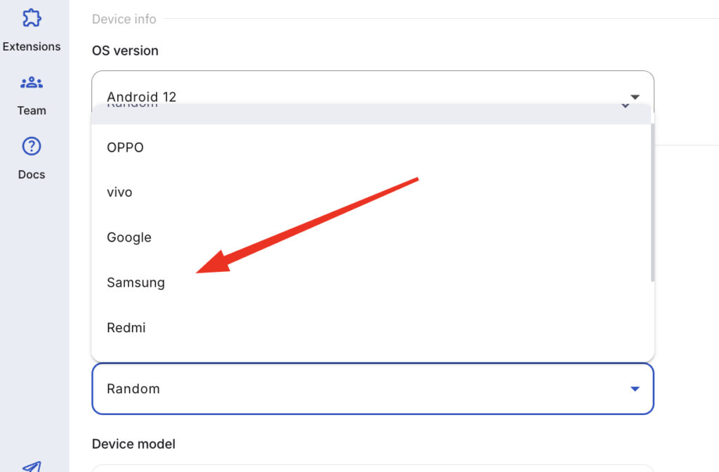 samsung - tiktok account - multilogin cloud phone