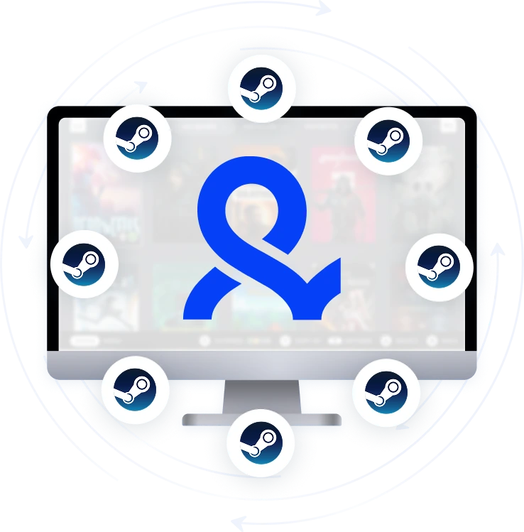 Avoid Steam bans with built-in proxies