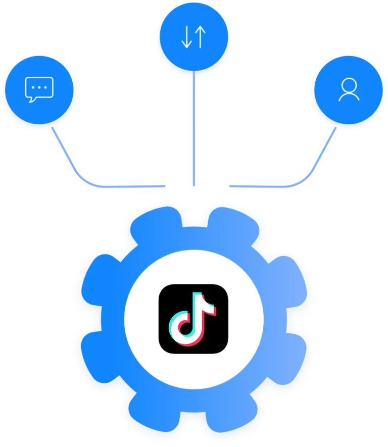 Manage TikTok accounts on cloud phones