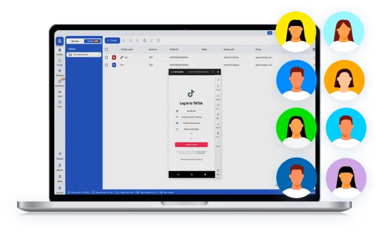 Isolated device signals per account