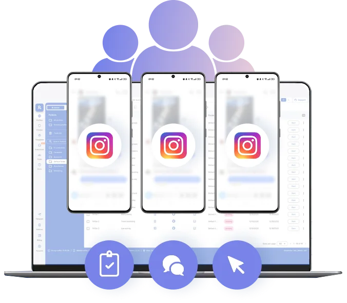 Instagram marketing tool with collaboration features