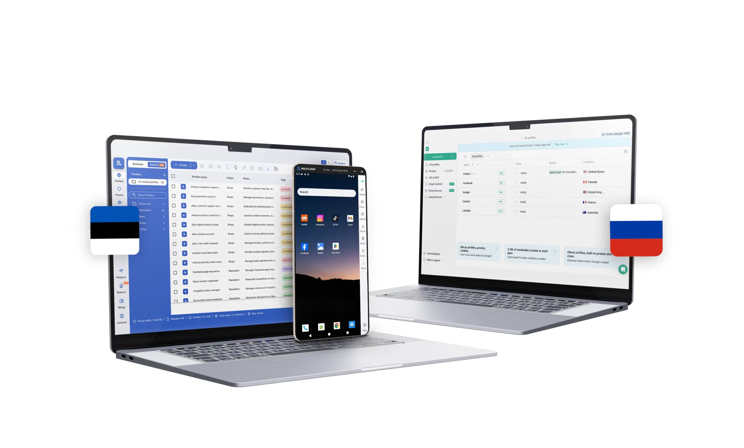 Compare Multilogin and Gologin