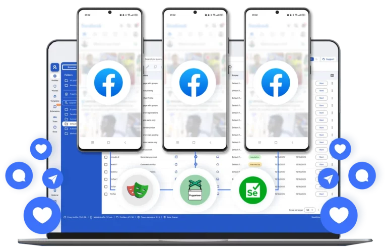 Automation tools to run multiple Facebook accounts and streamline daily tasks