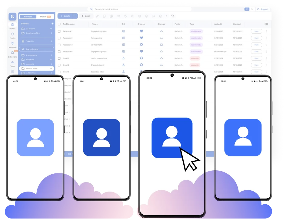 Multi account browser allowing users to sign into many accounts securely from one desktop