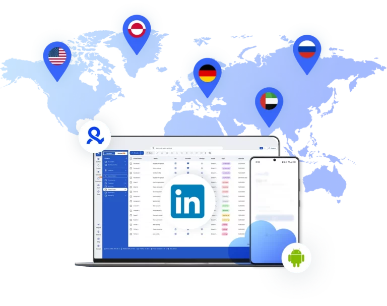 Choose the Location for Each LinkedIn Profile