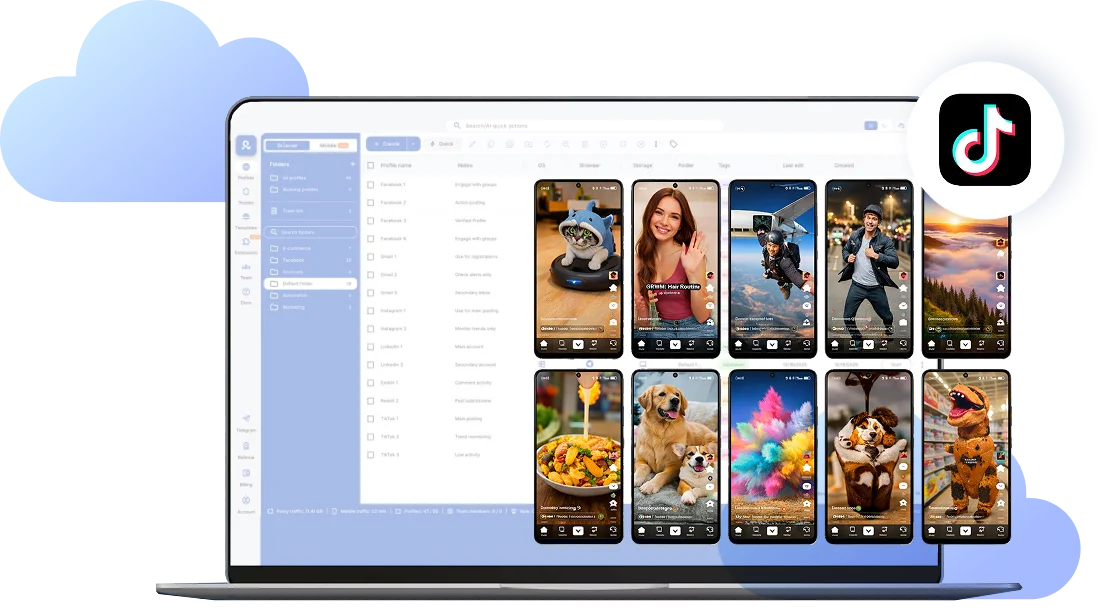 Manage Multiple TikTok Accounts with Cloud Phones