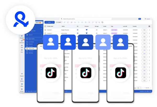 tạo nhiều tài khoản tiktok