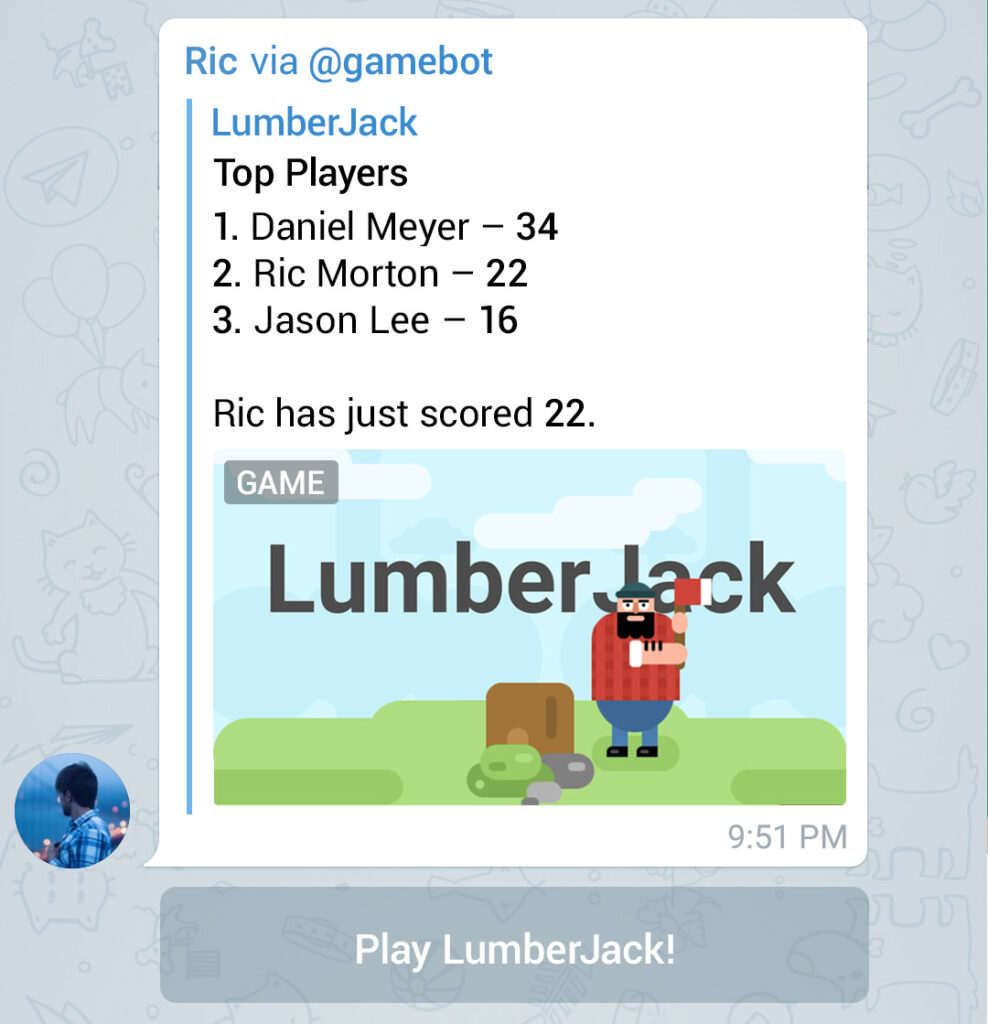 telegram games