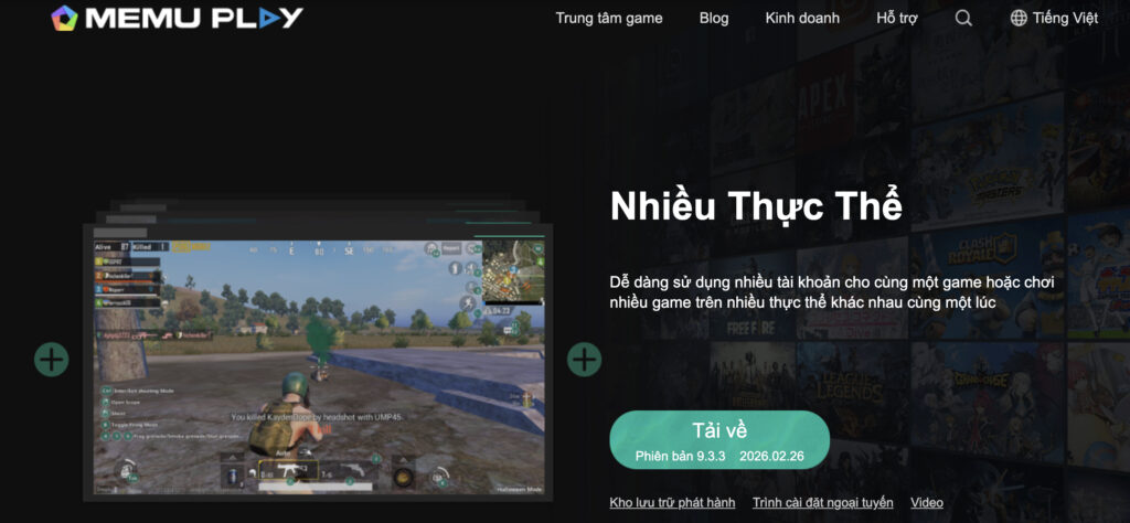 Memuplay giả lập điện thoại android