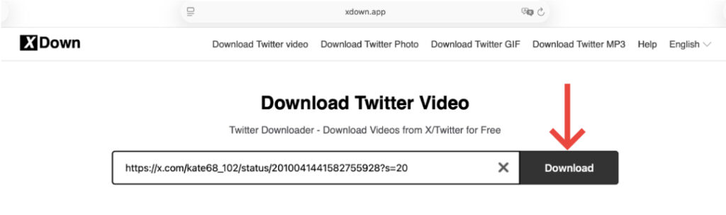 app tải gif từ X
