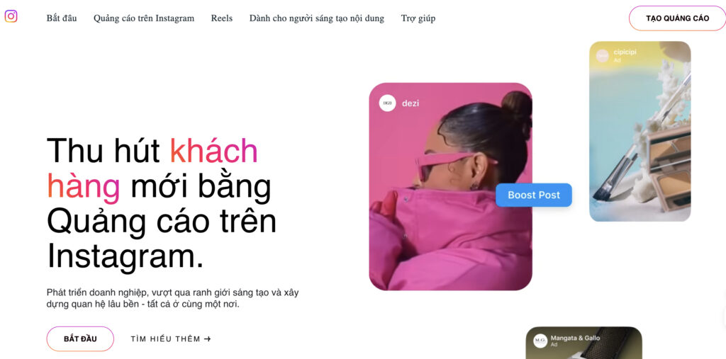 instagram business - tài khoản doanh nghiệp instagram ; tạo instagram doanh nghiệp