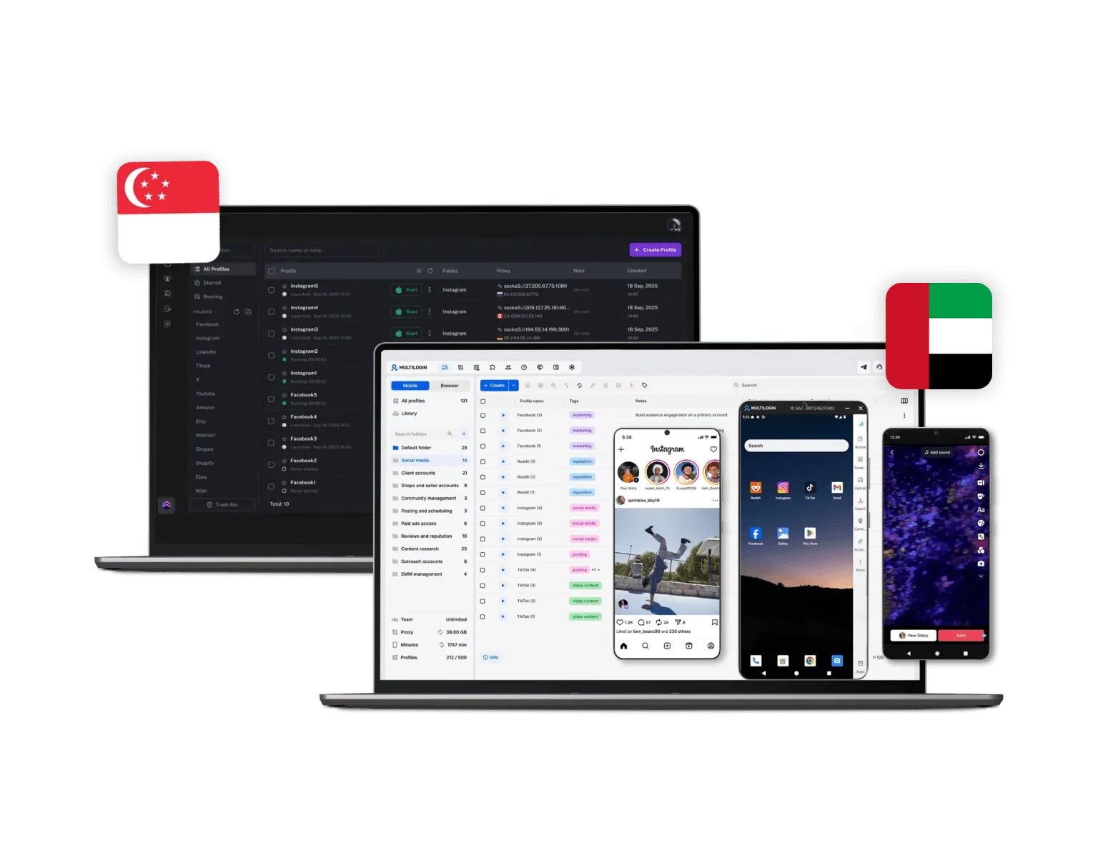 Multilogin vs FlashID: Compare cloud phones solutions