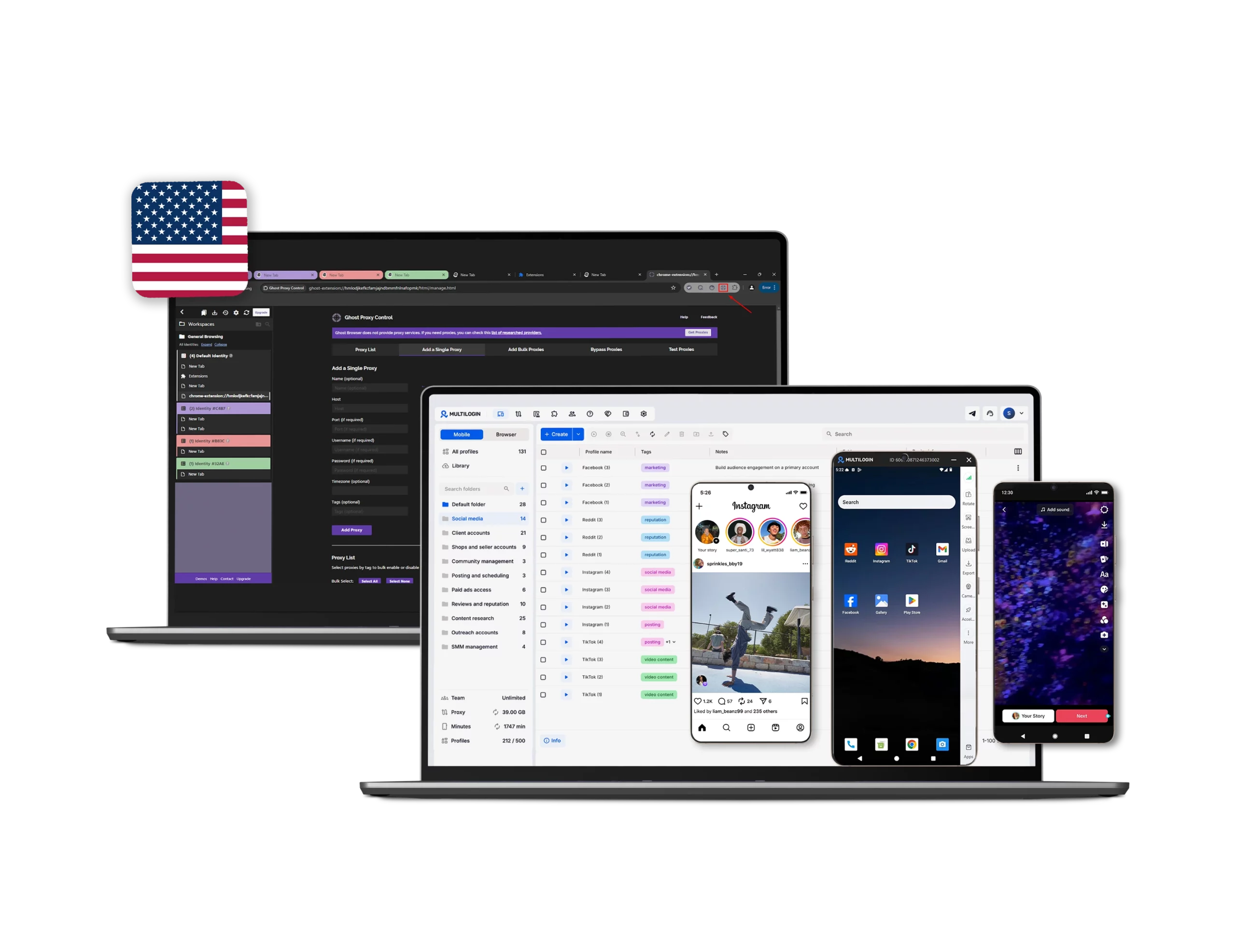 Ghostbrowser multilogin new comp