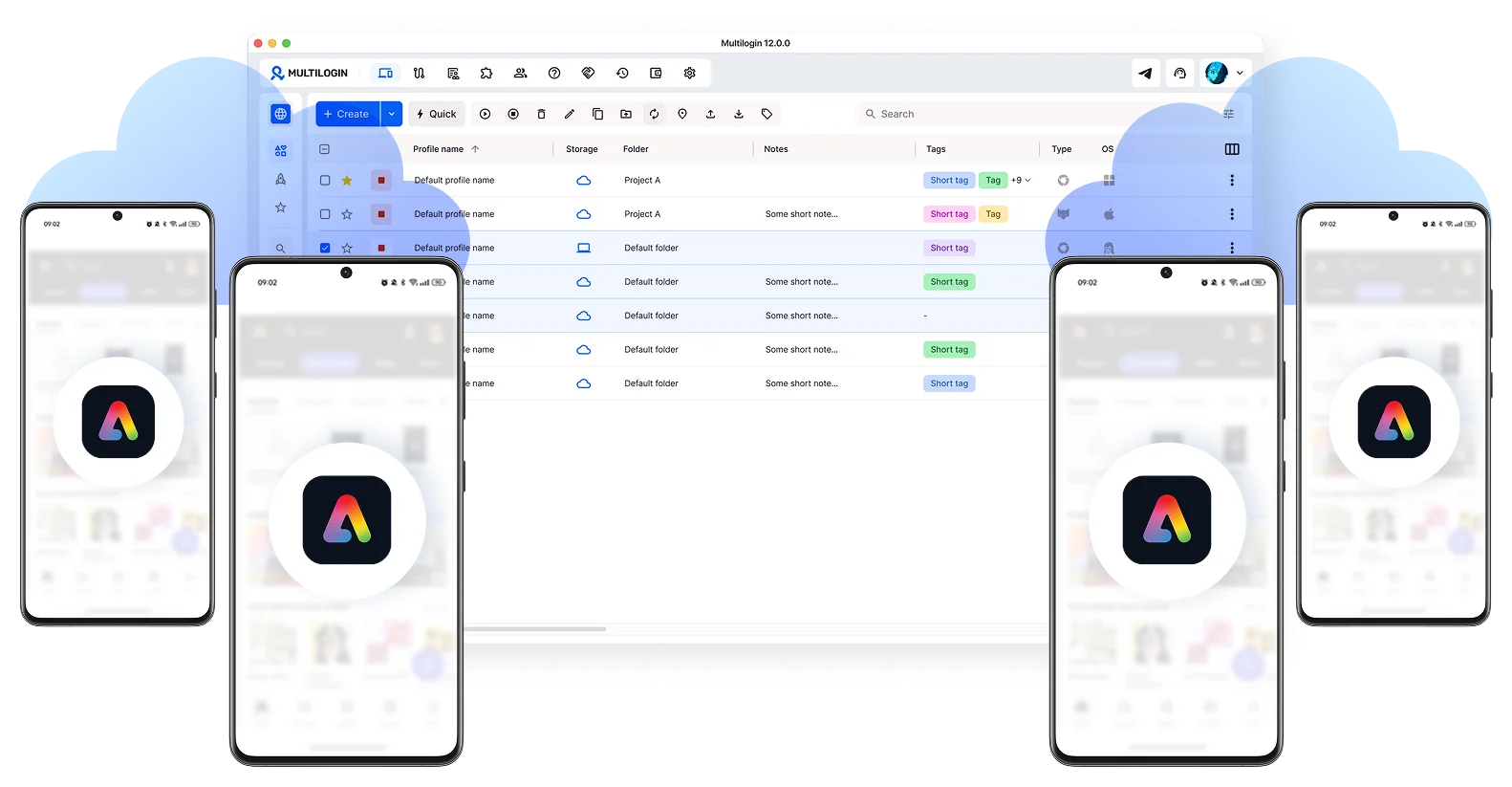 Run Adobe Express on cloud phones
