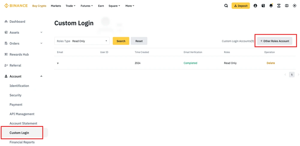 binance-custom-login