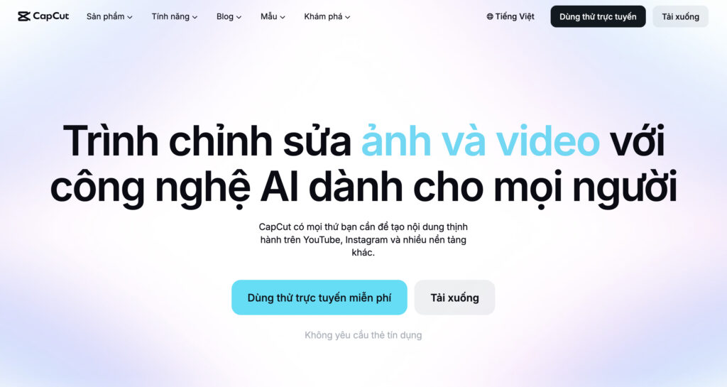 capcut giúp tăng view tiktok