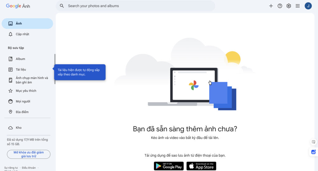 google photos hay còn gọi là google hình ảnh, khôi phục google hình ảnh