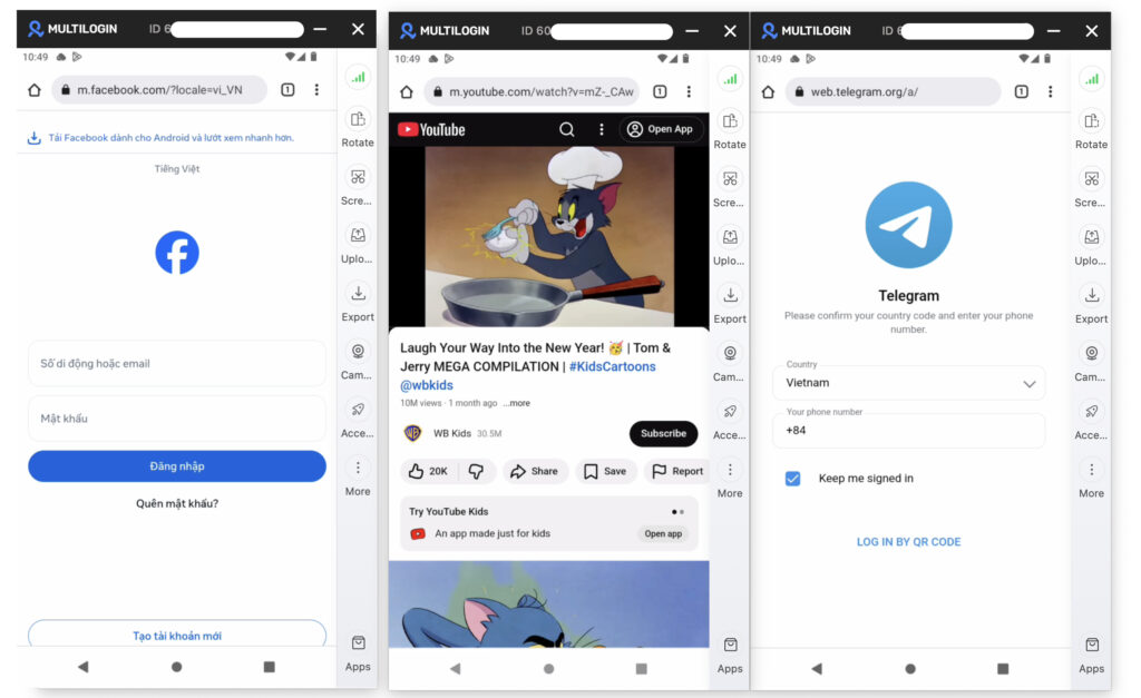 multilogin cloud phone giúp quản lý nhiều tài khoản mạng xã hội hiệu quả 2026 việt nam