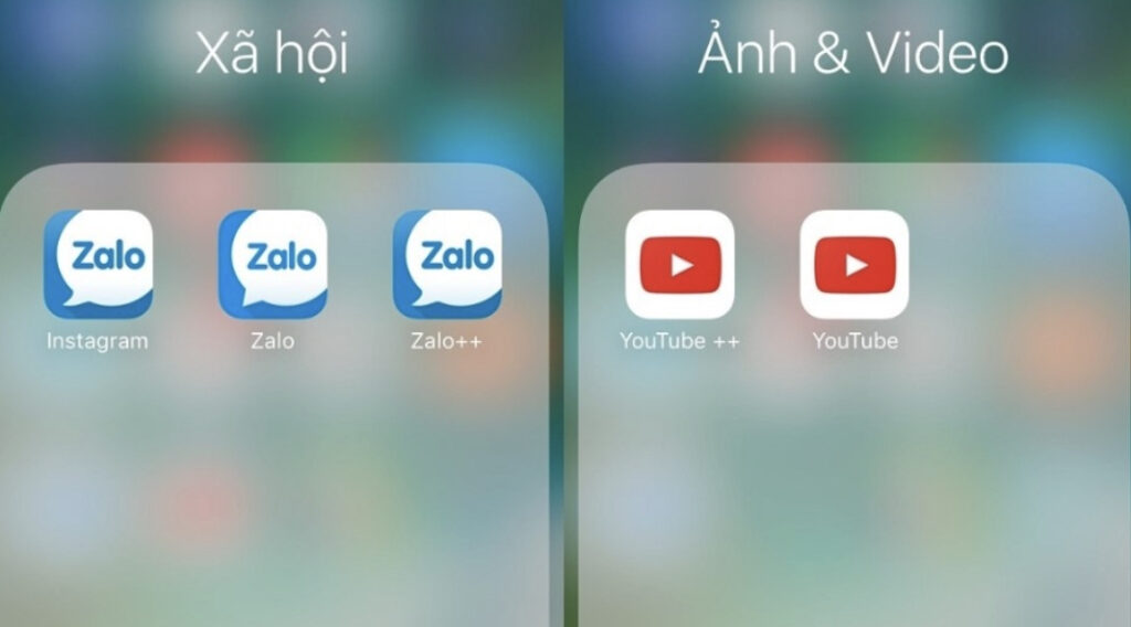 nhân đôi ứng dụng, clone app