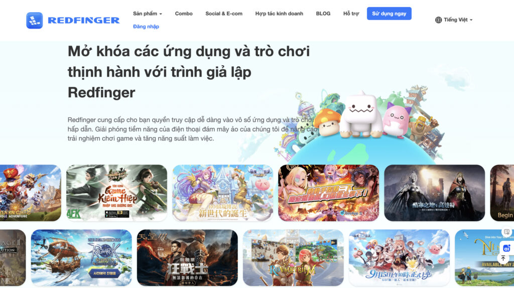 redfinger cho chơi game, đánh giá redfinger, review redfinger