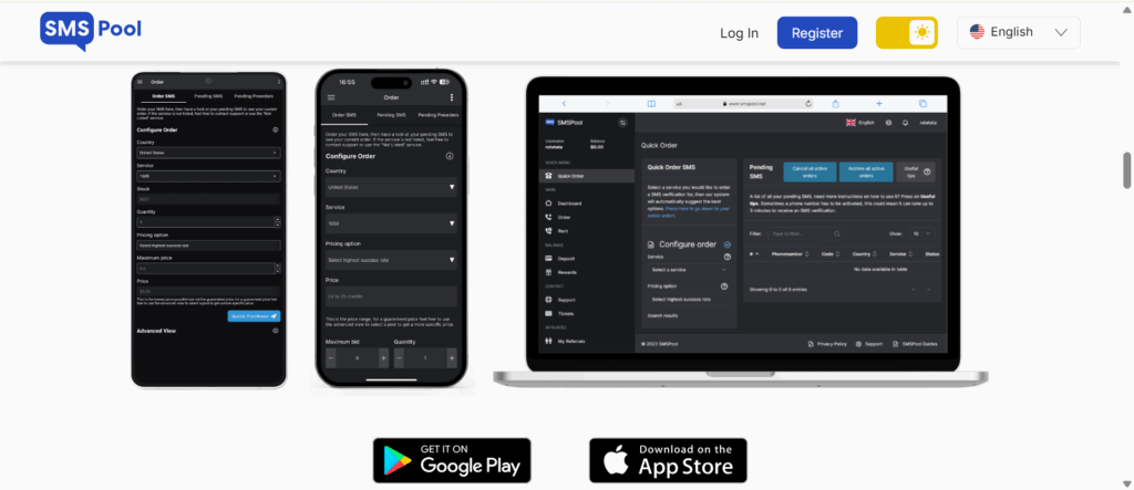 smspool app download