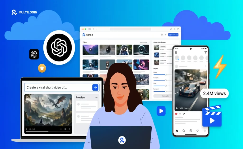 Sora: 2 prompts para criar vídeos virais em 2026