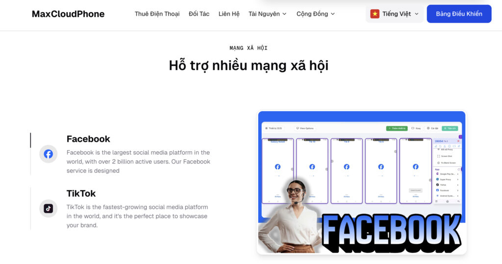maxcloudphone đánh giá 