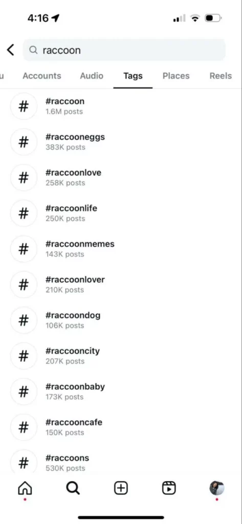 instagram hashtags