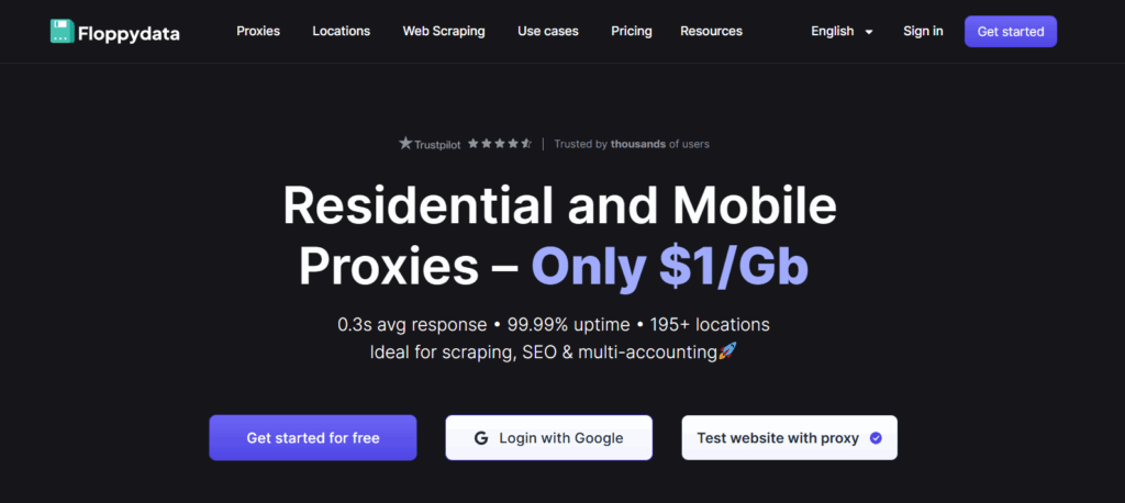 Floppydata homepage