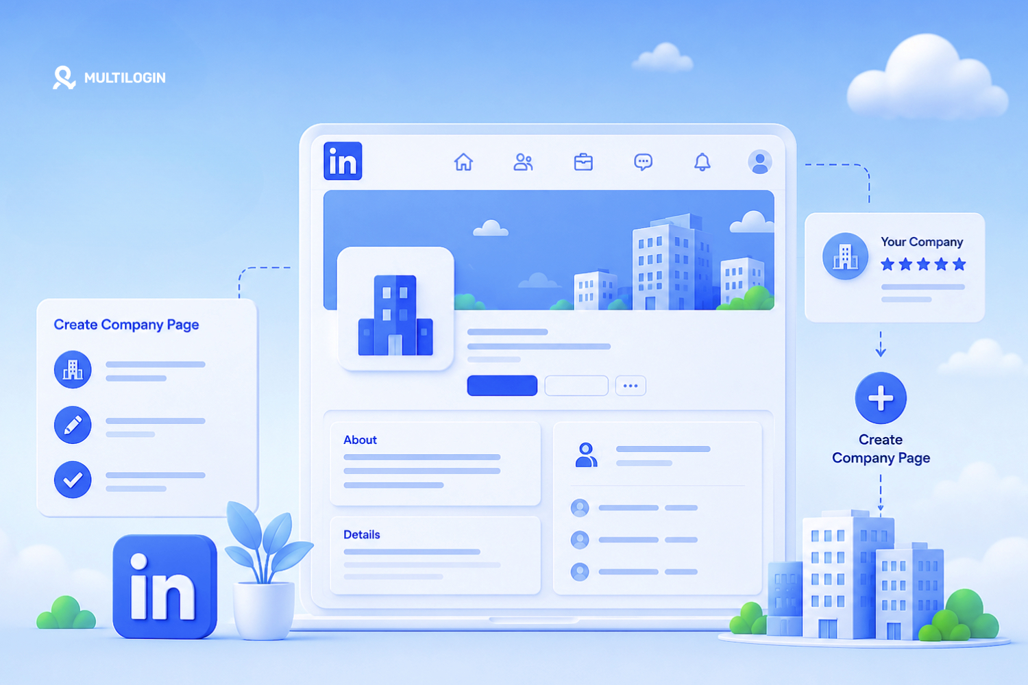 how to make a company page on LinkedIn