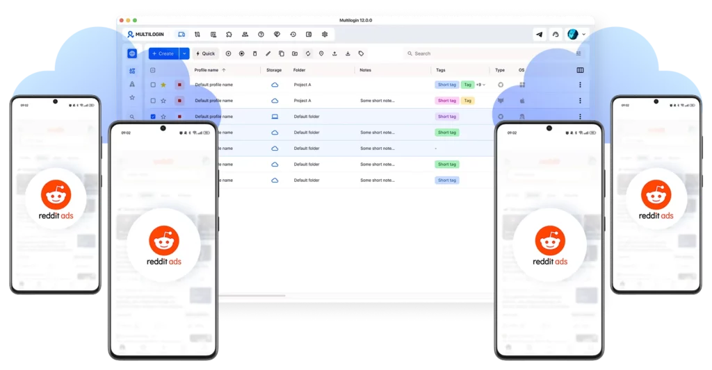 Create multiple Reddit Ads accounts