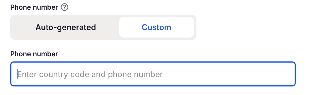Set Up SMS Verification