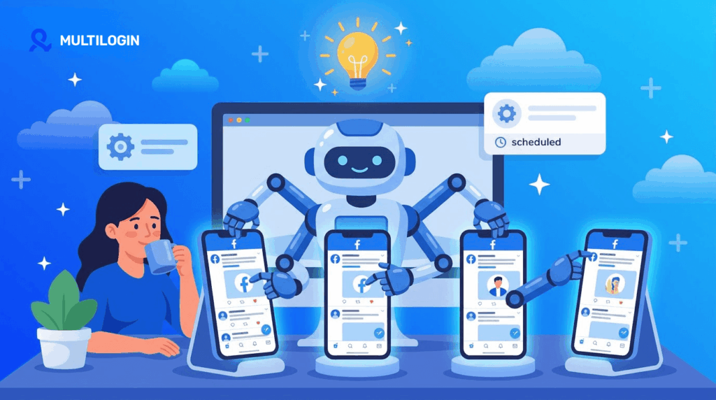 Facebook ai agent multilogin cloud phone