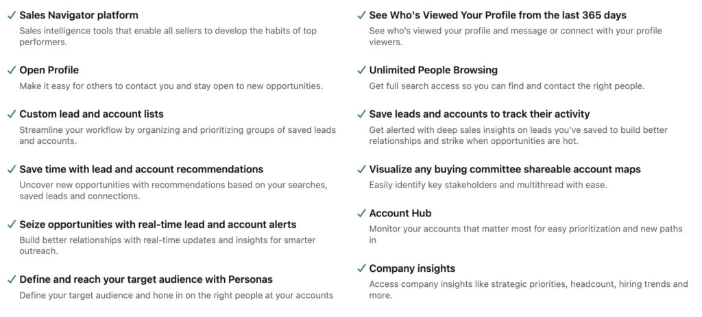 How to Open LinkedIn Sales Navigator pricing 2