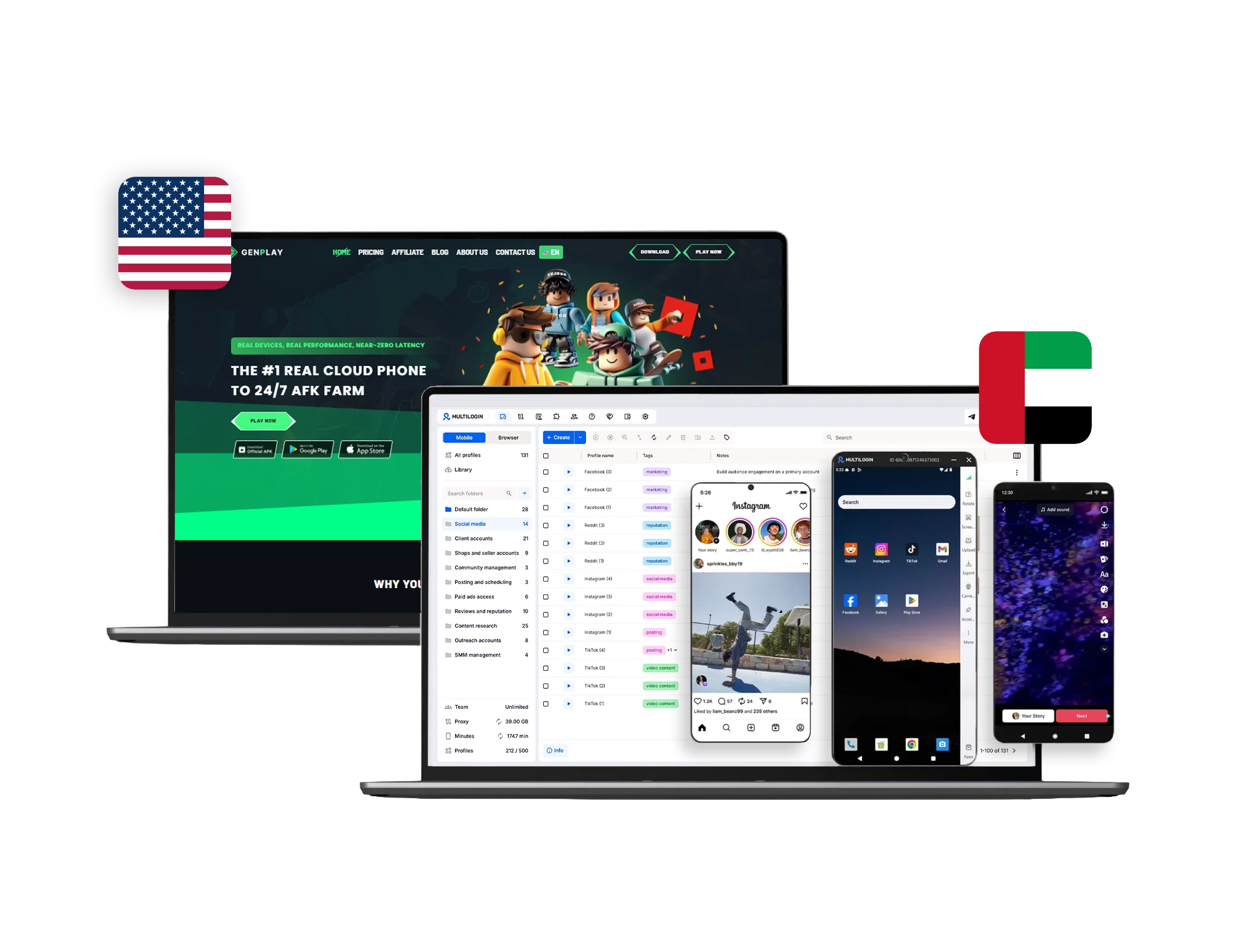 GenPlay and Multilogin comparison