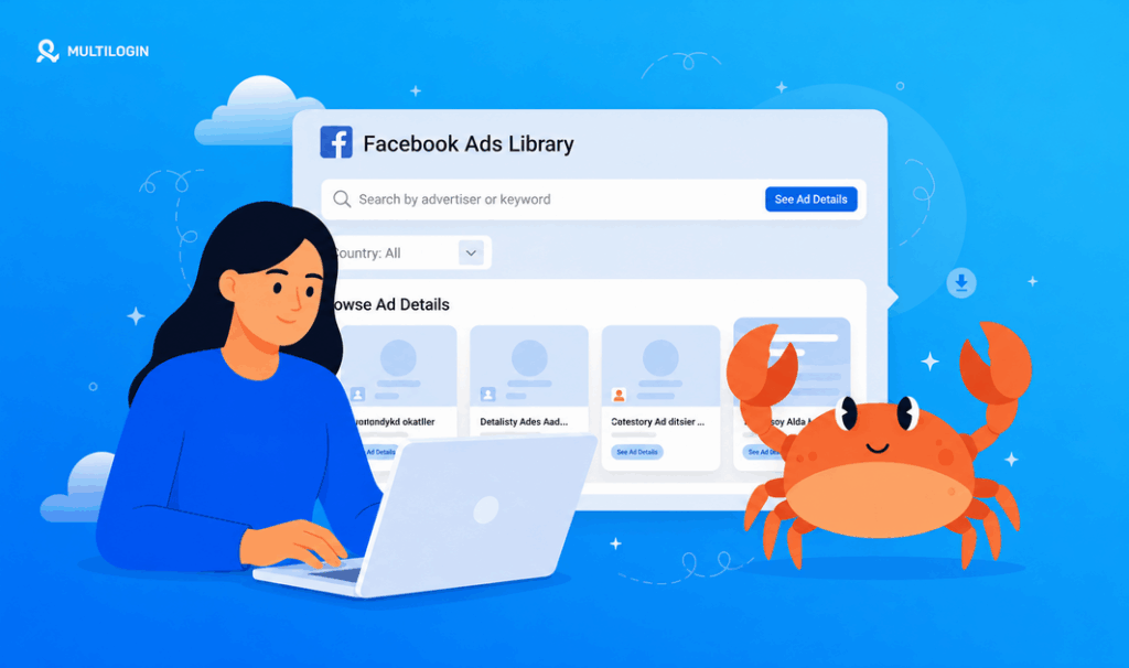 facebook ads library scraping