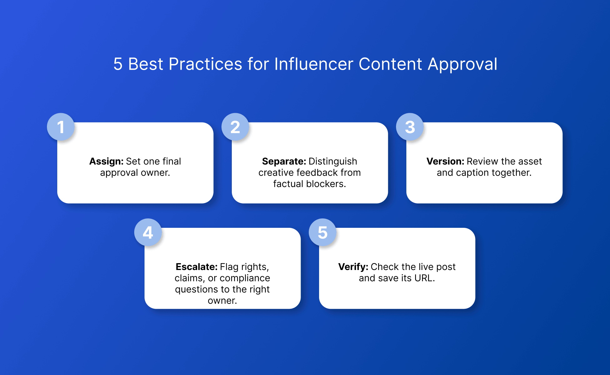 5 best practices for influencer content approval
