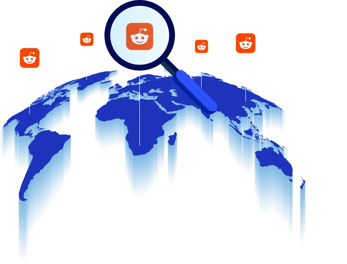 Three isolated Reddit accounts running on Multilogin cloud phones, built for AI answer citations