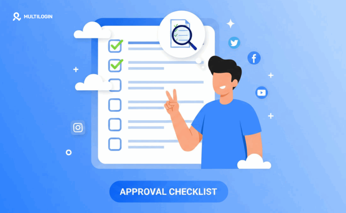The social media approval process checklist that catches what reviewers miss
