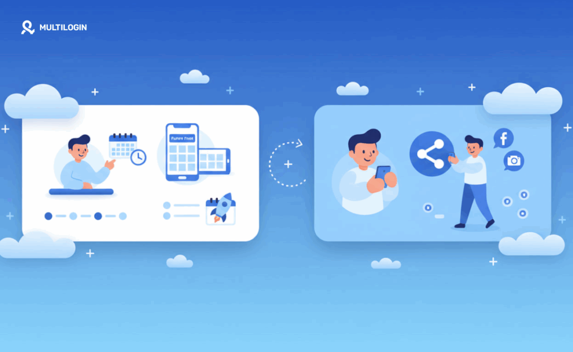 Social Media Scheduler vs Native Posting: When to Use Each