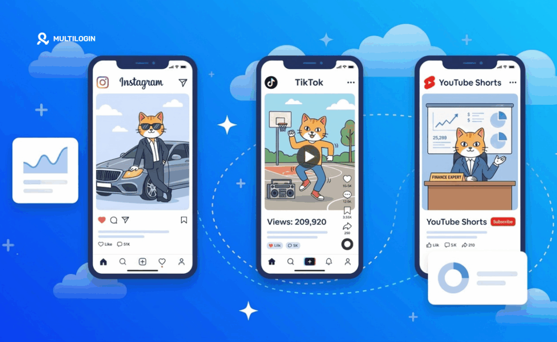 TikTok vs. Instagram Reels vs. YouTube Shorts: Onde você deve postar?