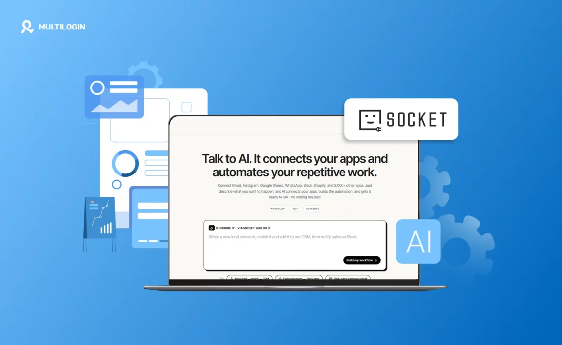 ViaSocket review with Multilogin Integration