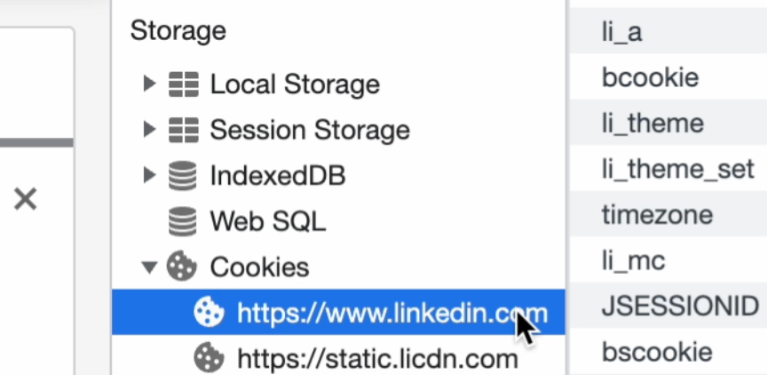 LinkedIn Cookies