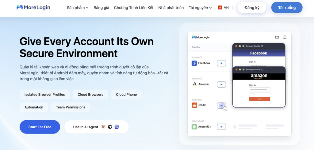 MoreLogin, đánh giá MoreLogin