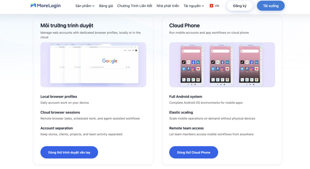 MoreLogin, đánh giá MoreLogin, review Morelogin